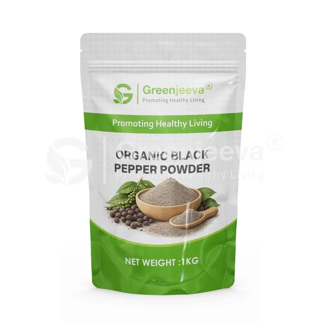 Organic Black pepper powder Pouch Organic Black pepper powder Pouch